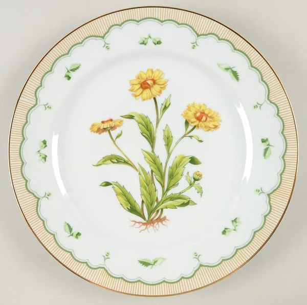 Victorian Gardens Dinner Plate by Briard, Georges | Replacements