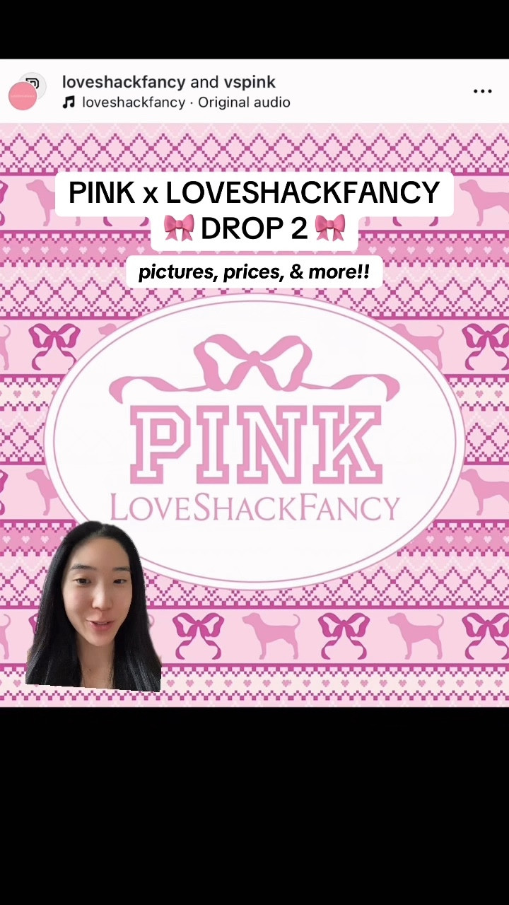 PINK x LoveShackFancy, Round 2! 💕🎀

#vspink #victoriassecretpink #loveshackfancy #giftguide #holiday #sweater #pajamaset #victoriassecret #matchingset #pajamas #loungewear 

#LTKSeasonal #LTKgrwm #LTKGiftGuide