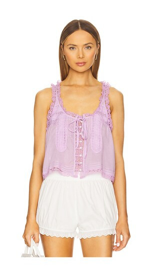 Free People Evermore Tank in Lavender. - size XS | Revolve Clothing (Global)