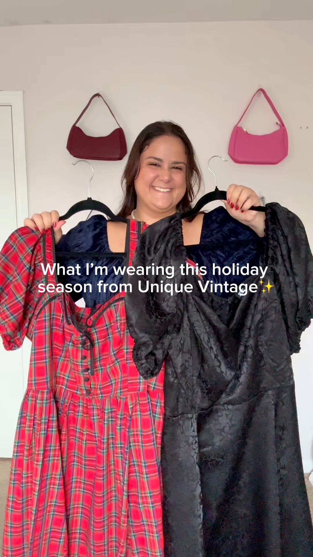 #ad Looking for dresses to wear this holiday season? @uniquevintage is the place to shop. Wearing size 3x in both 

#LTKootd #LTKHoliday #LTKPlusSize