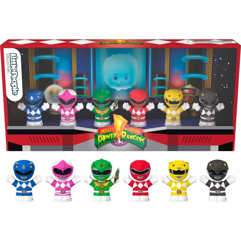 Fisher-Price Little People Collector Power Rangers Special Edition Set | Walmart (US)