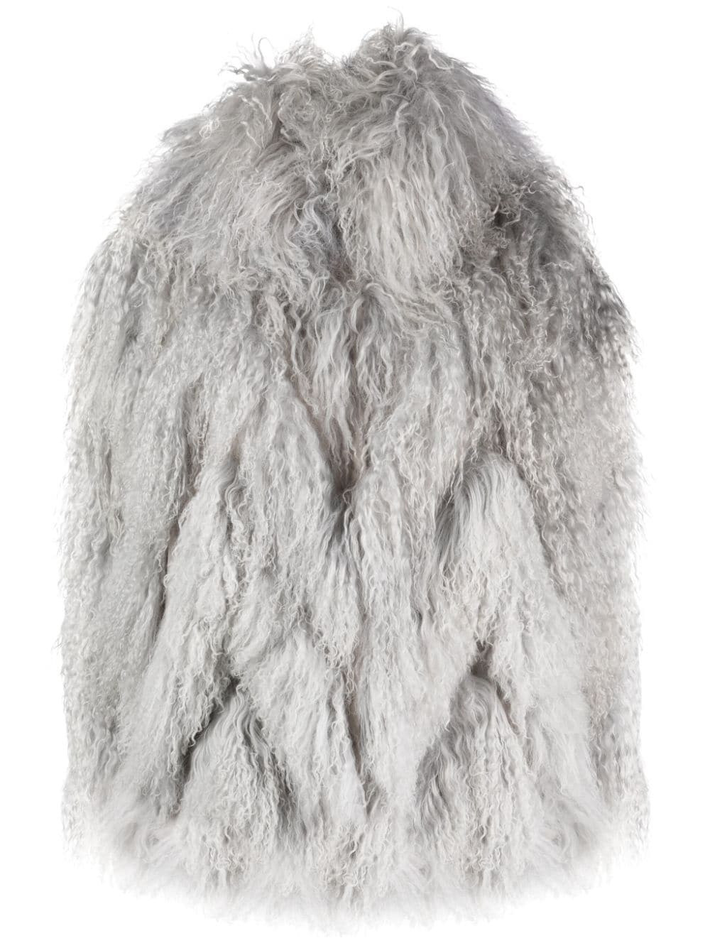 Ralph Lauren Collection Oakleigh shearling coat - Grey | Farfetch Global