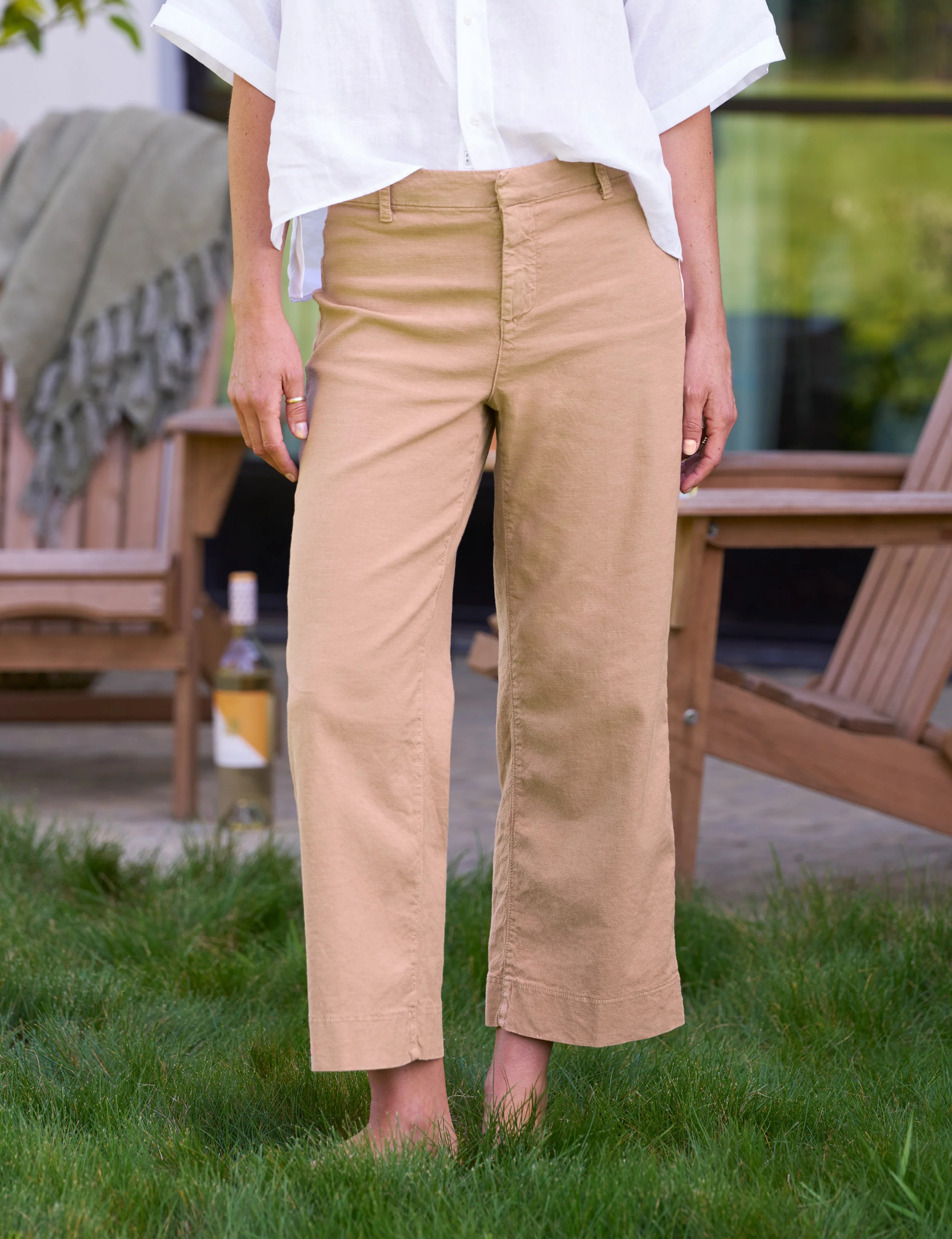 WEXFORD Tiramisu, Italian Performance Linen | Frank & Eileen