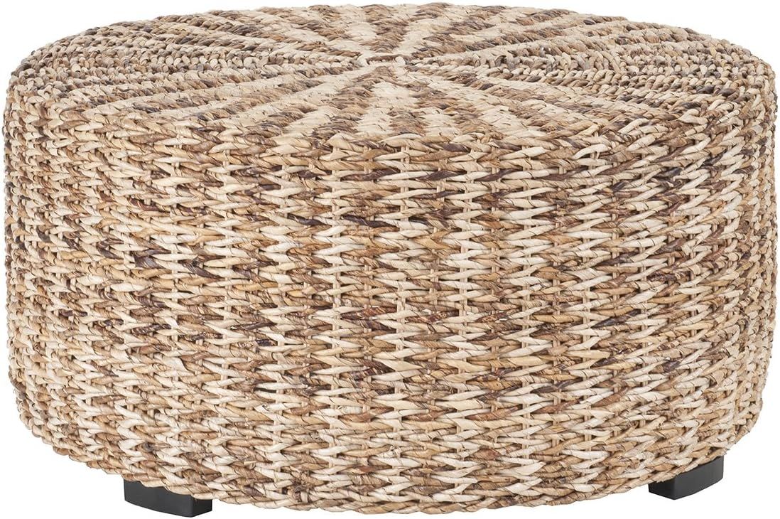 East at Main Tyler Tan Natural Fiber Decorative Coffee Table - 35.5"x35.5"x18.5" | Amazon (US)