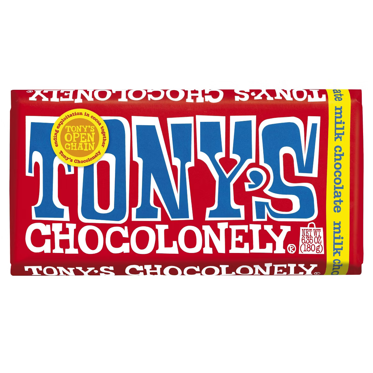Tony's Milk Chocolate Candy Bar - 6.35oz | Target