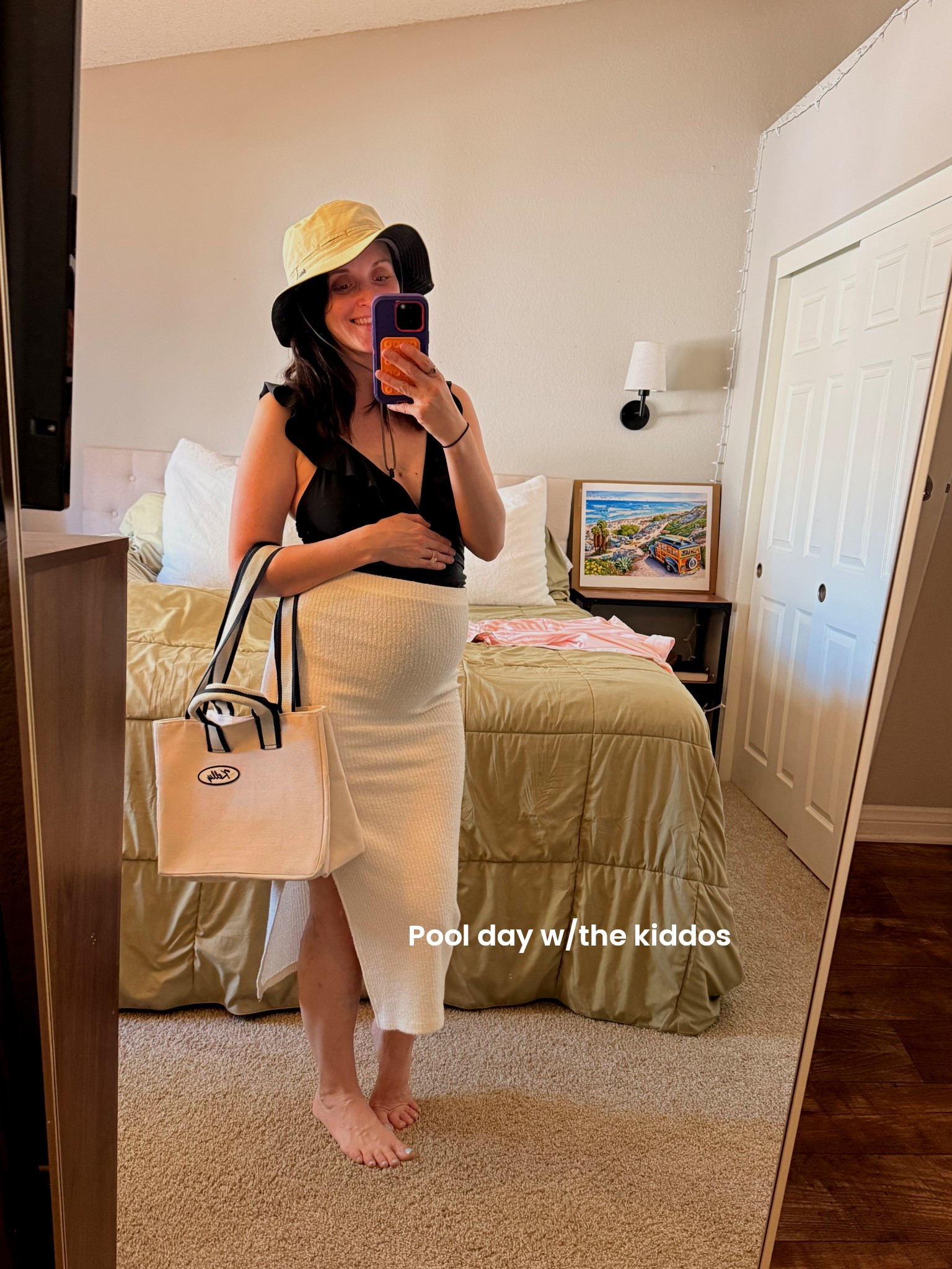 Pool day with the babes! 

#springootd #poolday #pregnancyootd 

#LTKootd #LTKActive #LTKSpringSale