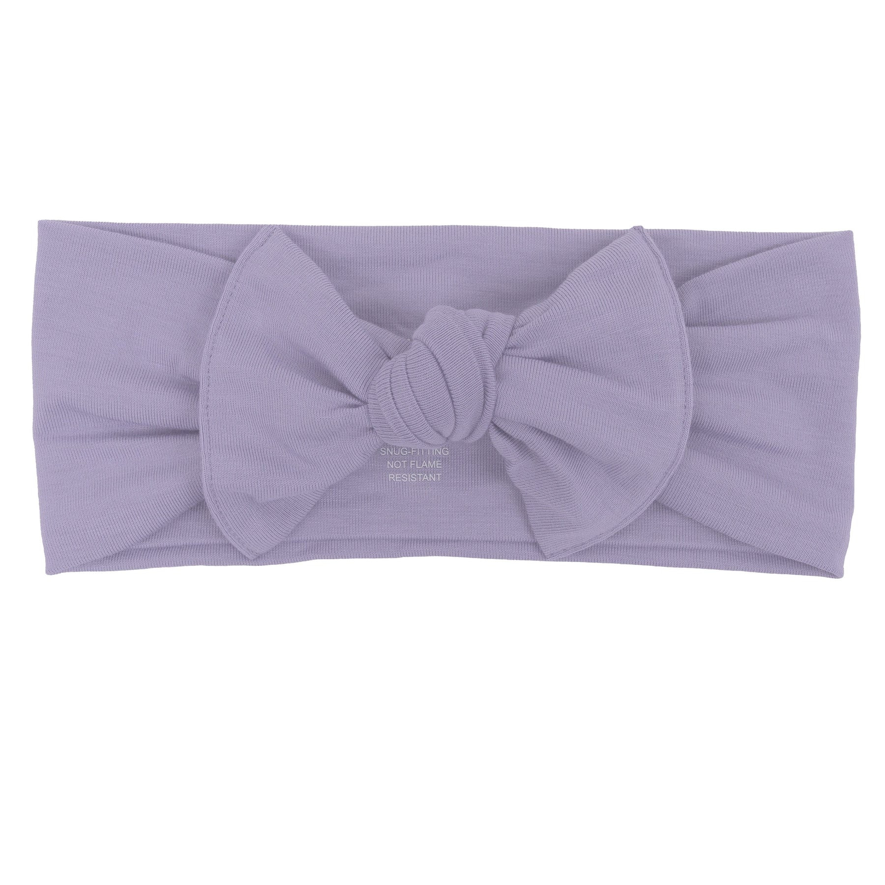 Knotted Bow Headband in Taro | Kyte Baby