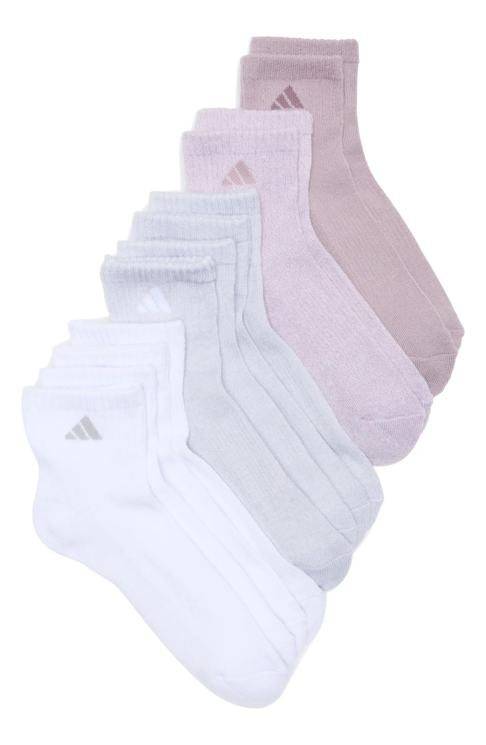 adidas 6-Pack Athletic Cushioned Crew Socks | Nordstromrack | Nordstrom Rack