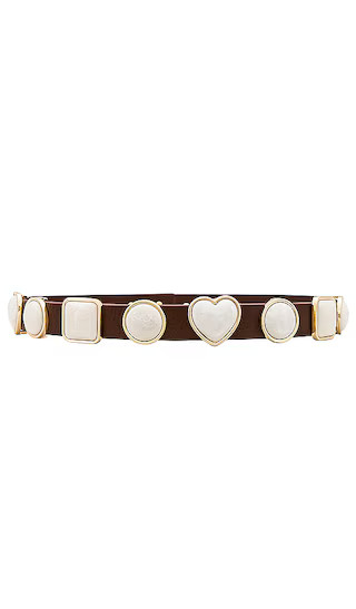 Pearl Station Belt in Walnut | Revolve Clothing (Global)
