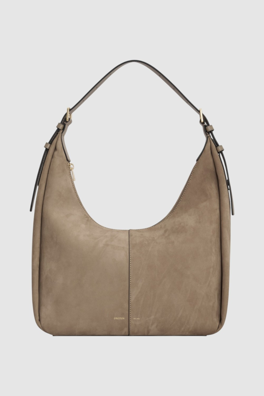 Dorit Nubuck Hobo Stone | Oroton