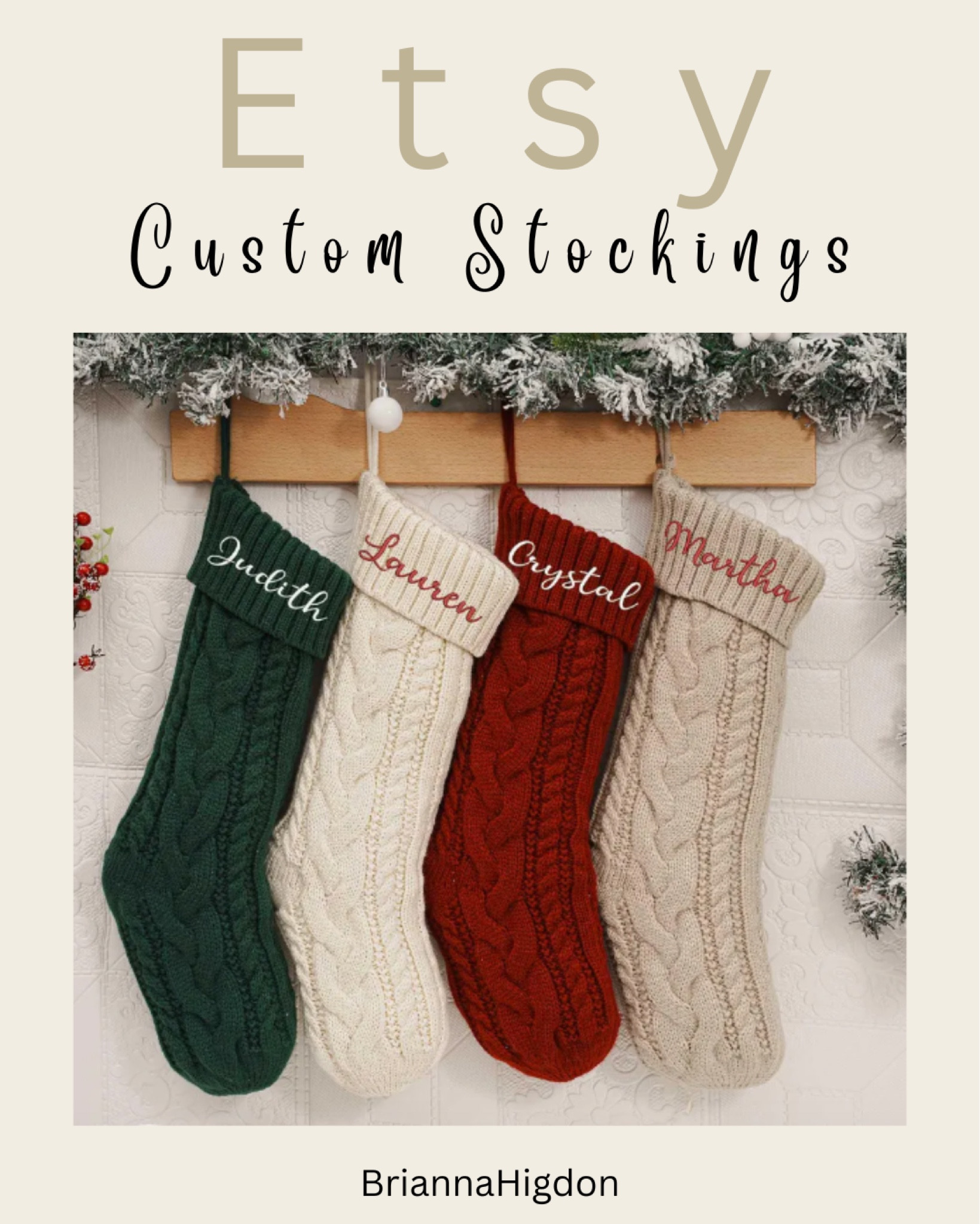 Check out these great custom Christmas stockings on Etsy

Christmas decor, Christmas stocking, Christmas decorations, custom stocking, Christmas stockings with name

#christmas #holiday #christmasdecor #christmasstocking 

#LTKfamily #LTKkids #LTKgiftguide