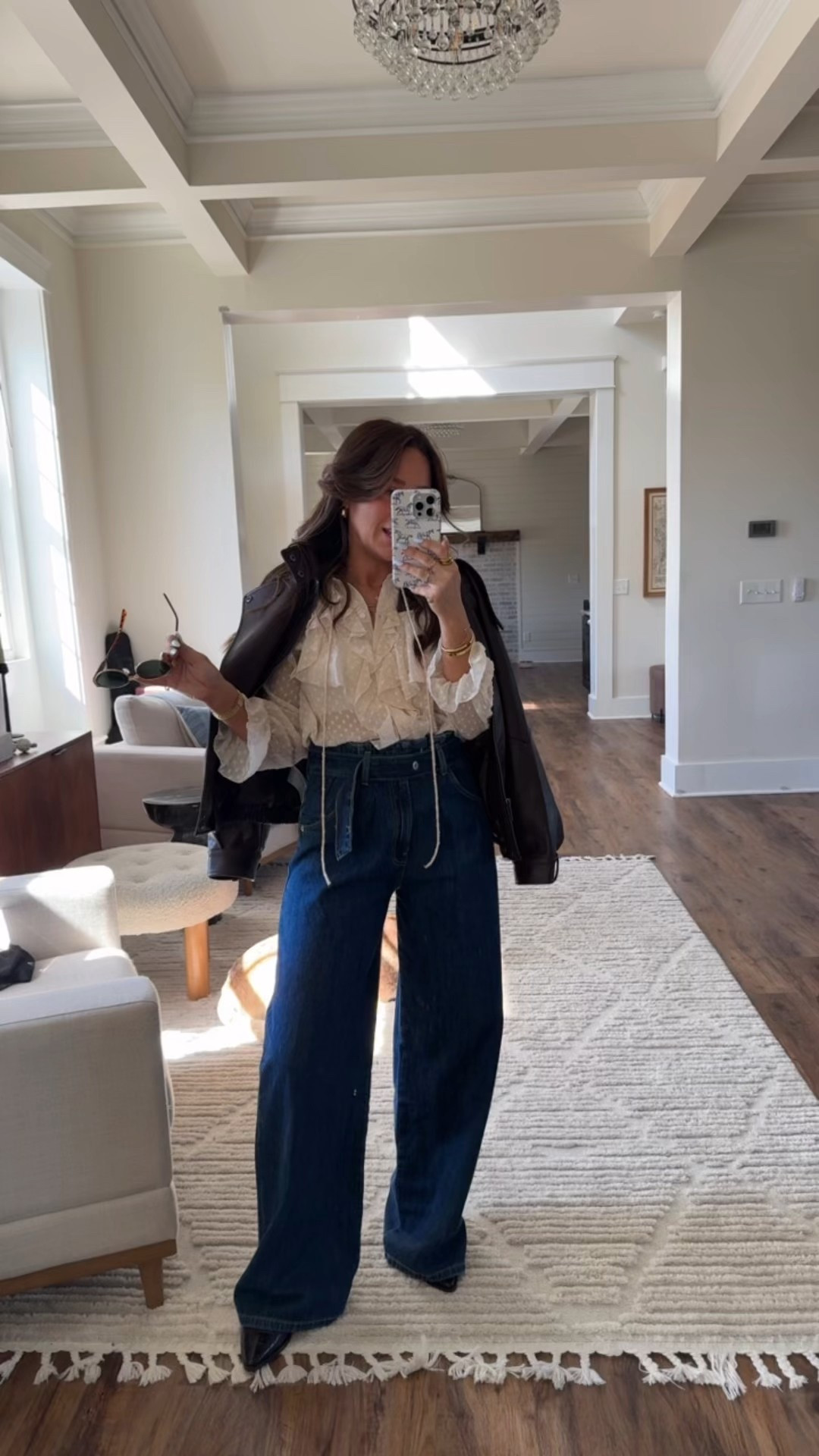 $60 Zara jeans I’m loving! Go down a full size and go up a size in the top! I’m in S

#LTKStyleTip #LTKFindsUnder50 #LTKFindsUnder100