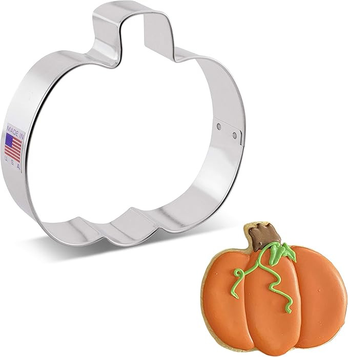 Ann Clark Cookie Cutters Halloween Pumpkin Cookie Cutter, 4" | Amazon (US)