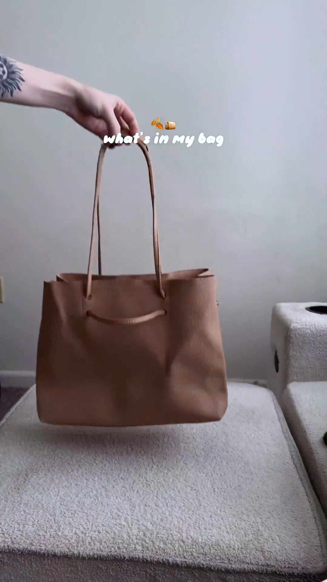 new purse for fall = obligatory ‘what’s in my bag’ check 🍂👝 here’s the realistic lineup of essentials I’ve tossed in so far (my anxiety meds are the main character tbh)

what are your purse essentials? 

water bottle: @echohydrogen [code: oxmxl10]
wrist lanyard: @thread_wallets [code: oxmxl]

#whatsinmybag #haul #purse #slouchypurse #leatherbag #whatsinmypurse #amazonfinds #fallbags #hydrogenwaterbottle

#LTKFallSale #LTKItBag #LTKFindsUnder50