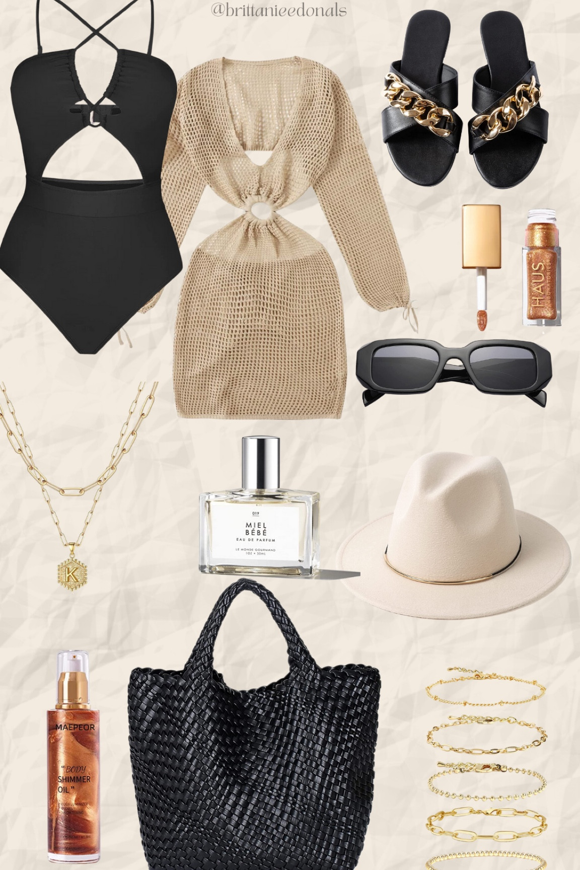 Beach look!  All from Amazon!

#LTKtravel #LTKunder50 #LTKshoecrush