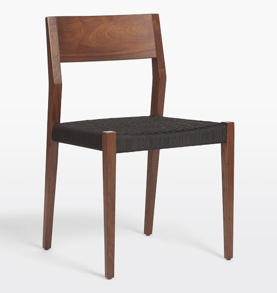 Bayley Side Chair with Woven Rope Seat | Rejuvenation