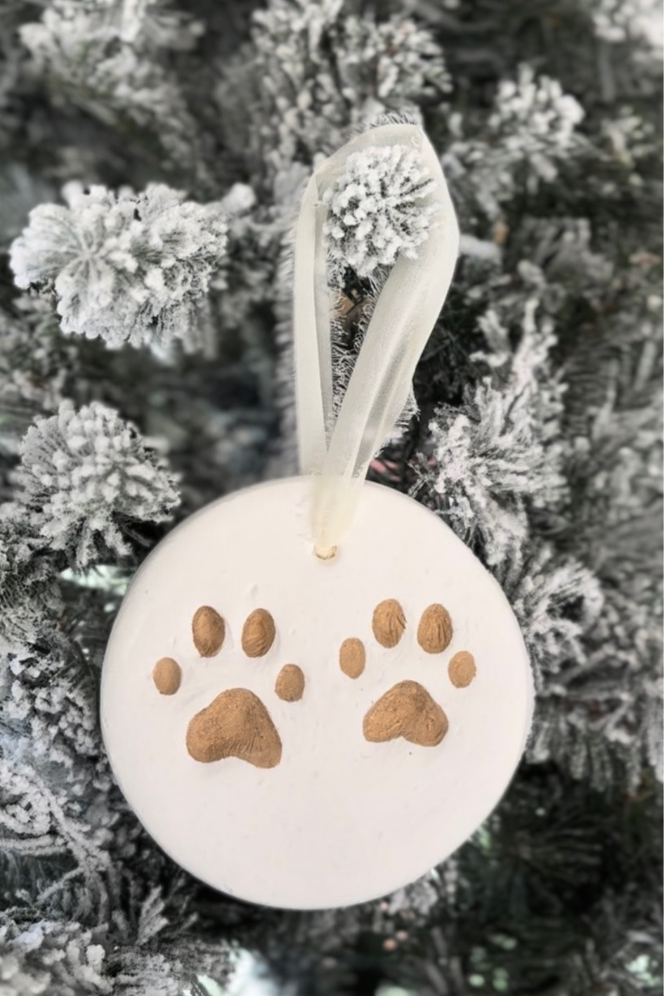 Paw impression ornament for pets ! 

#LTKSeasonal #LTKHoliday #LTKGiftGuide
