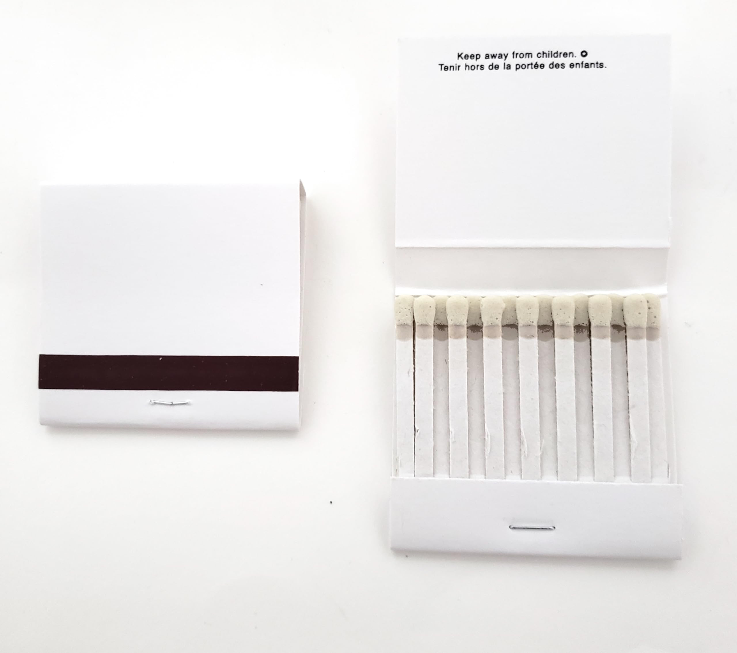 100 Plain White 30 Strike Matches Matchbooks Wedding | Amazon (US)