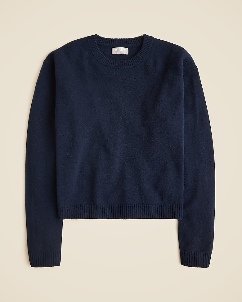 Perfect cashmere crewneck sweater | J. Crew US
