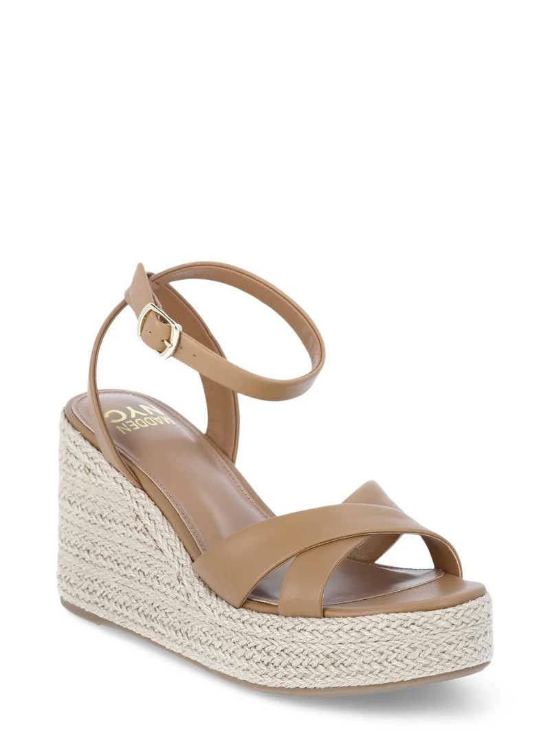 Madden NYC Women’s Strappy Wedge Sandals | Walmart (US)
