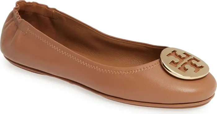 Tory Burch Minnie Travel Ballet Flat | Nordstrom | Nordstrom