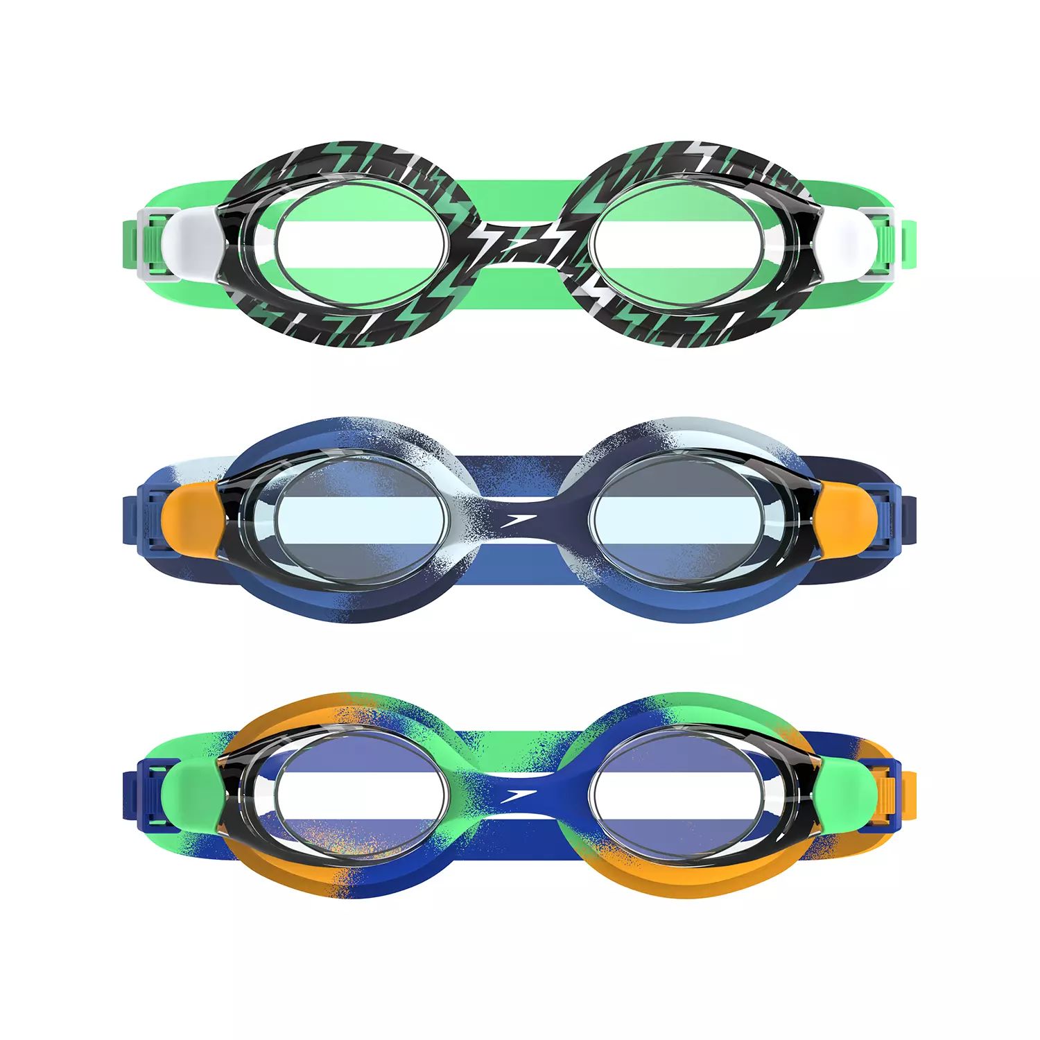 Speedo Kids Swim Goggles, 3 Pack, Assorted Styles | Sam's Club
