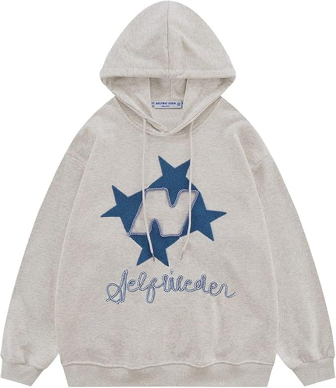 Aelfric Eden Men's Fashion Pullover Hoodie Sweatshirt Fleece Pullover Heart Hip Hop Streetwear Ca... | Amazon (US)