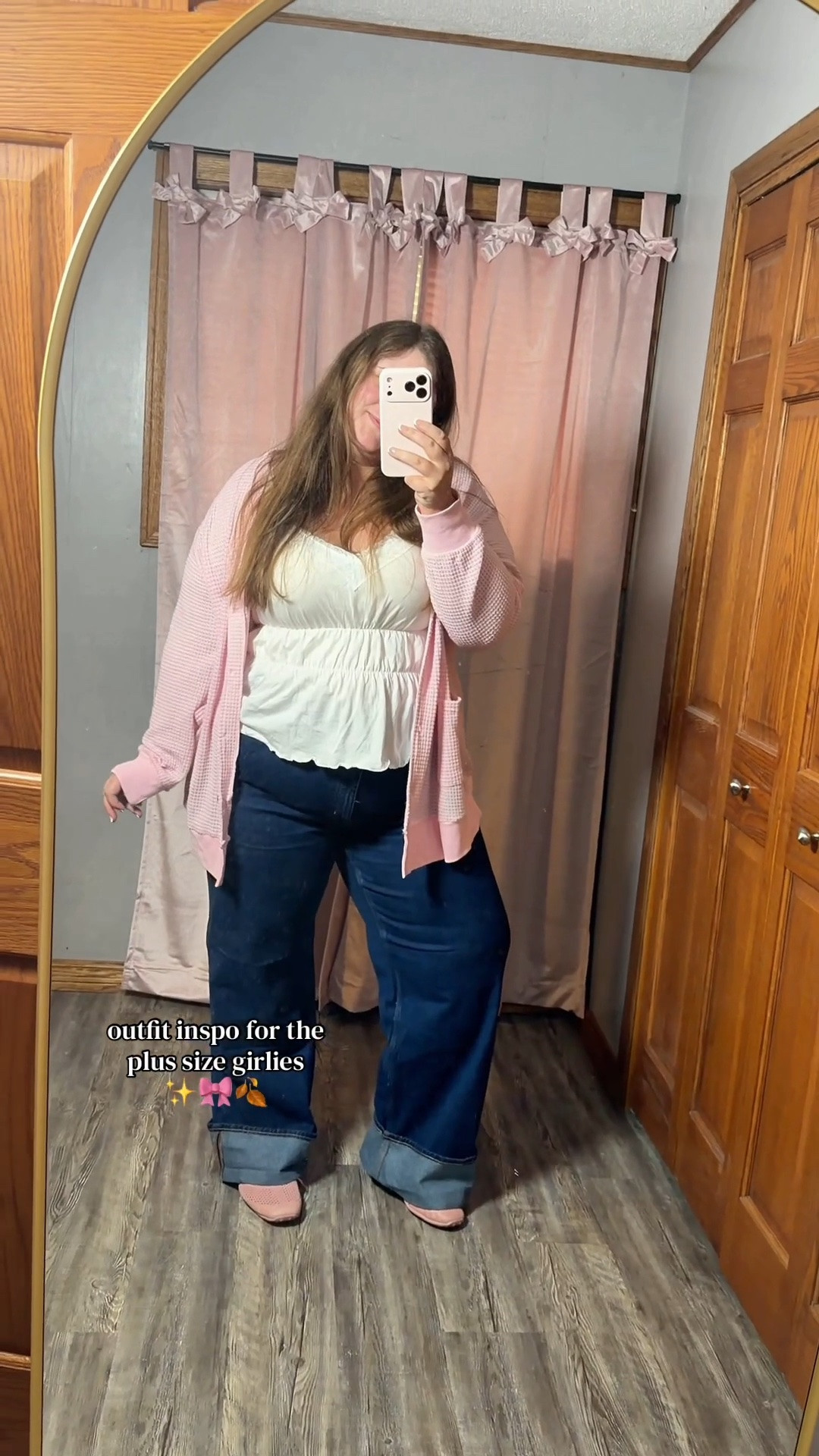 easy outfits for the plus size girlies 🎀 I’m 5’8 and a size 18/20. I’m wearing the following for sizing:
Jeans: 22 (had to size up)
Tank top: 2x
Cardigan: 3x (sized up for oversized fit)
Shoes: 10.5 (got my normal size because they were wide width approved!)

#LTKPlusSize #LTKSaleAlert #LTKootd