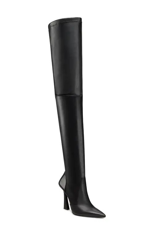 Stuart Weitzman Ultravinnie Boot 100 in Black at Nordstrom, Size 7.5 | Nordstrom