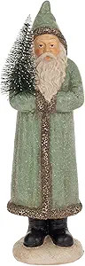 Boston International Christmas Santa Claus Statue Figurines for Tabletop Mantel Shelf Winter Holi... | Amazon (US)