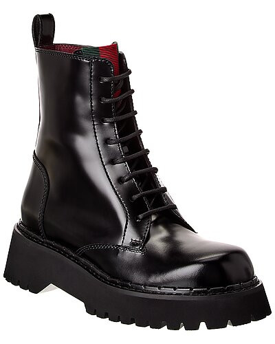 Web Leather Boot | Gilt & Gilt City