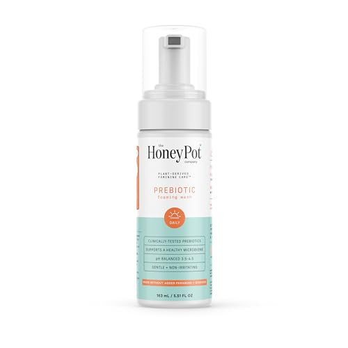 The Honey Pot Company - Prebiotic Feminine Wash - Herbal Infused Feminine Hygiene Wash for Sensitive Skin Types - PH Balanced Plant Based Wash Free from Parabens and Sulfates - 5.51 Fl Oz | Amazon (US)