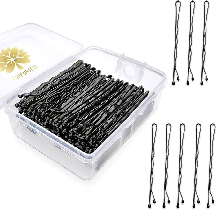 100PCS 2Inches Hair Pins Kit Secure Hold Bobby Pins Clips for Women Girls and Hairdressing Salon ... | Amazon (US)