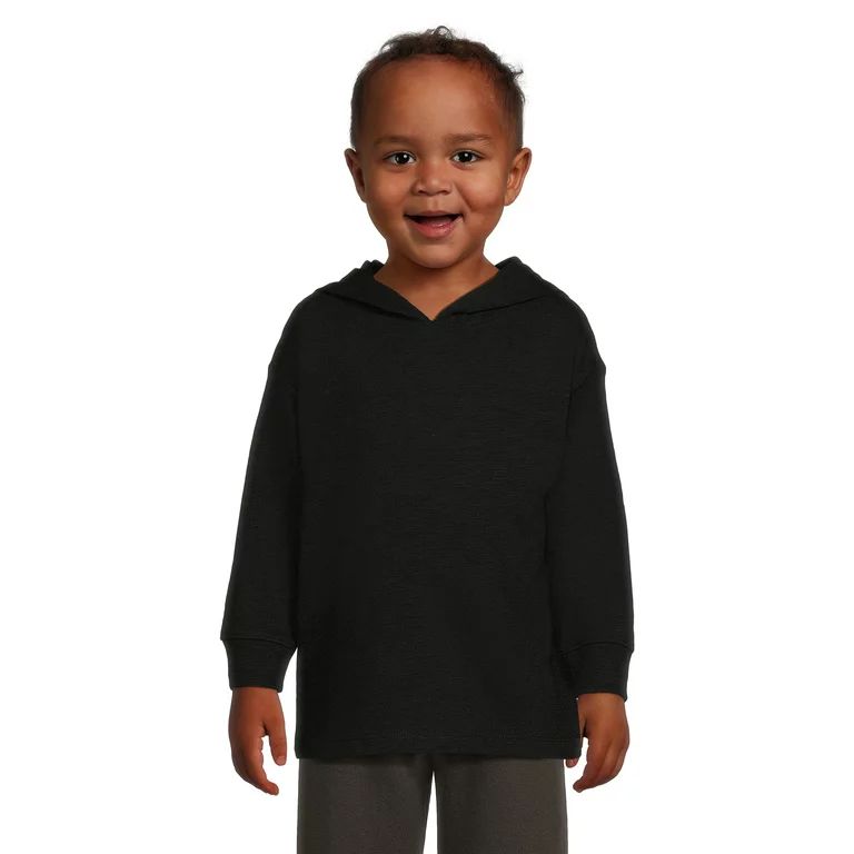 Garanimals Toddler Boy Long Sleeve Hooded T-Shirt, Sizes 12M-5T | Walmart (US)