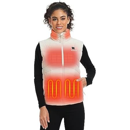 ORORO [Upgraded Battery] Women's Heated Vest with Battery Pack | Amazon (US)