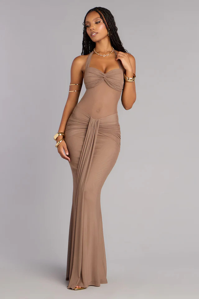 Tori Mesh Mermaid Formal Dress | Windsor Stores