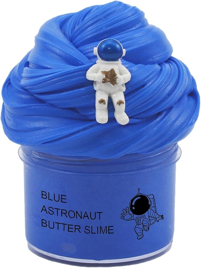 Blue Astronaut Butter Slime, Stretchy & Non-Sticky,Idea Stocking Stuffers, Party Favors for Kids,... | Amazon (US)