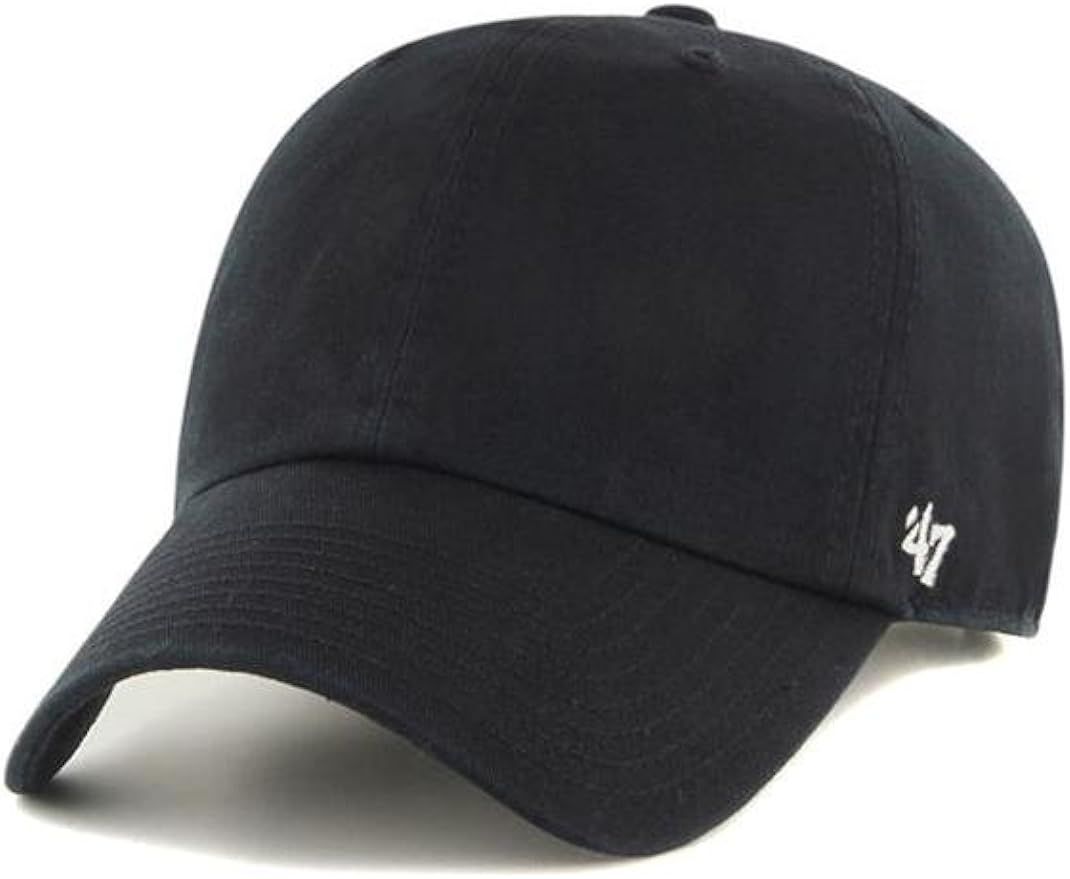 '47 Blank Classic Clean Up Cap, Adjustable Plain Baseball Hat for Men and Women | Amazon (US)