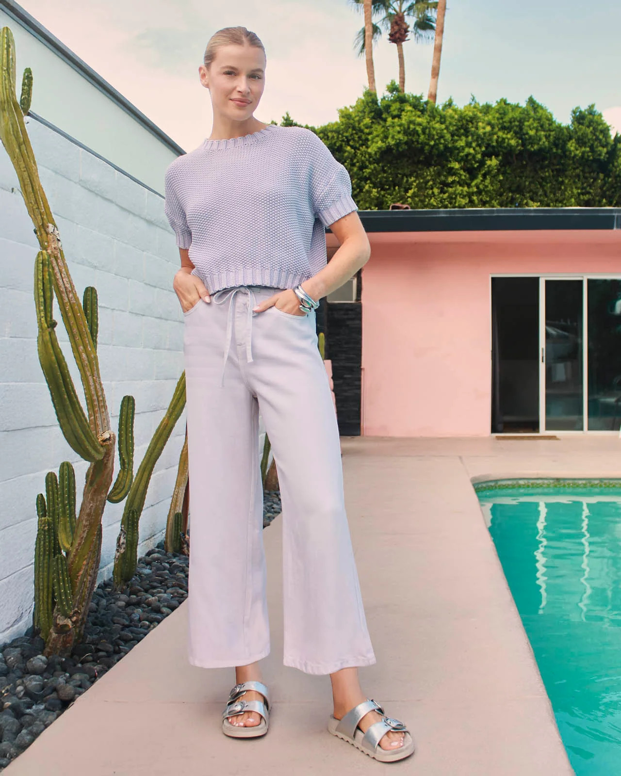 Lounge Denim Crop Pant | Splendid