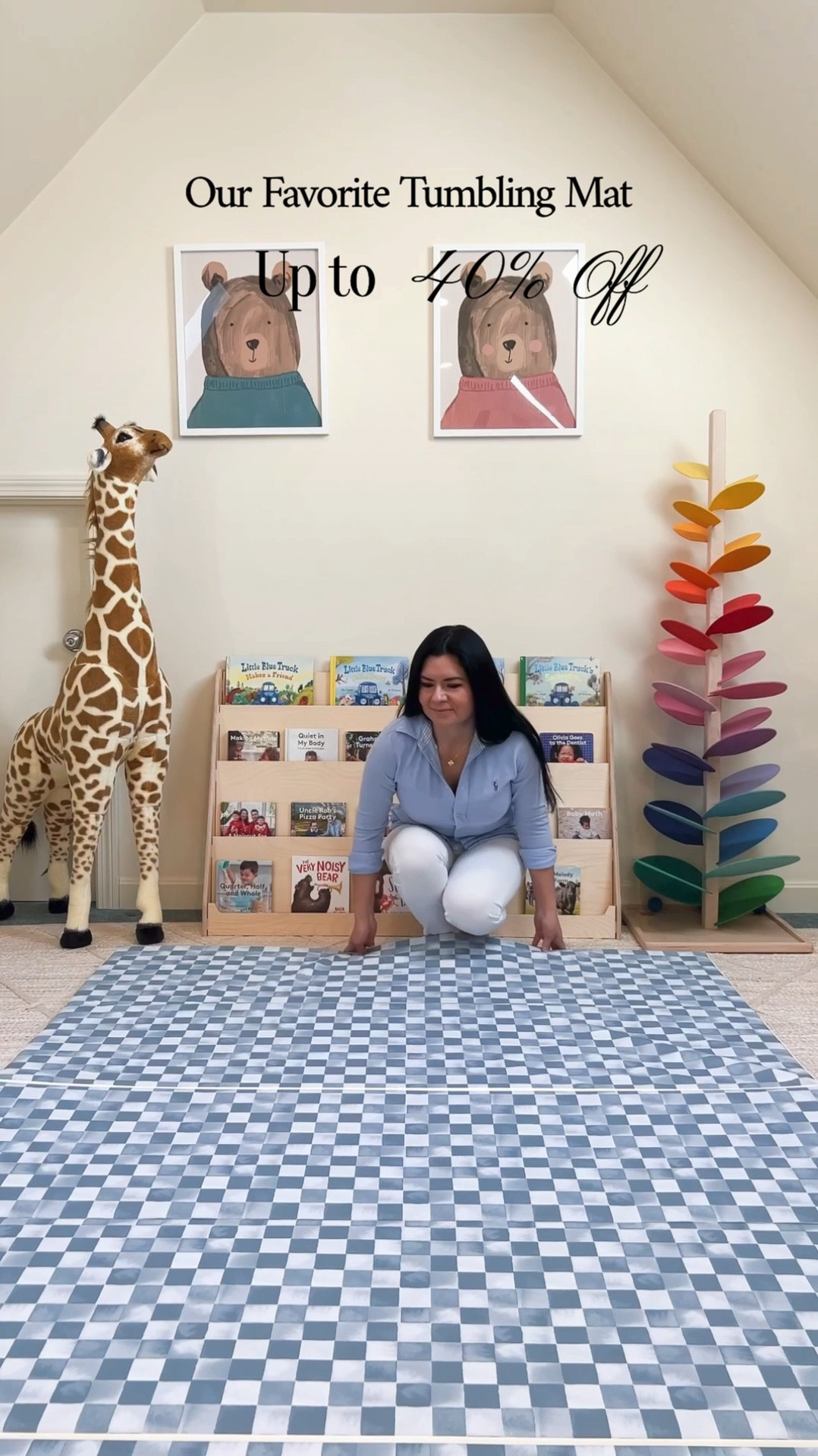 Our favorite tumbling mats are currently up to 40% off 🤍.These are one of those pieces I always recommend for a playroom—they’re soft, durable, and actually blend beautifully into your home.
If you’ve been thinking about adding one, this is the best time to grab it while it’s on sale ✨

#LTKBaby #LTKKids #LTKSaleAlert