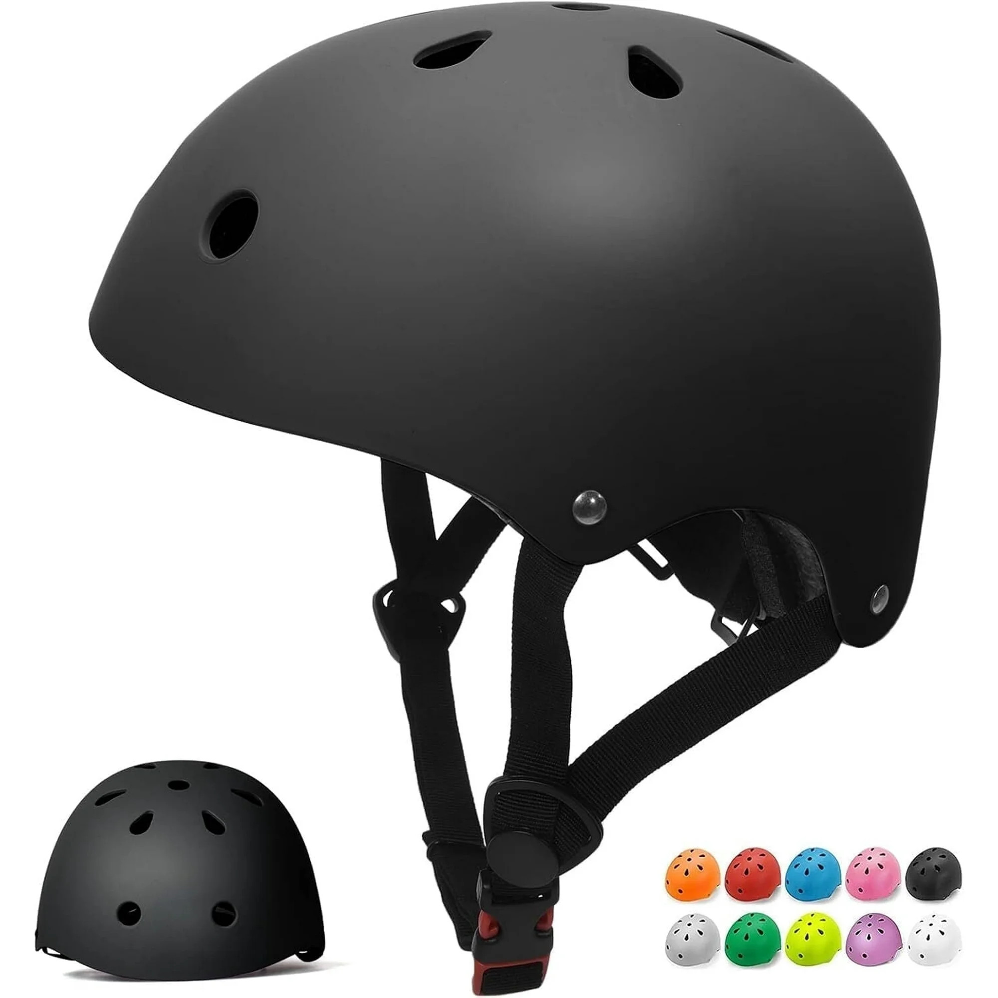 BeePrincess Kids Bike Helmet, Adjustable Toddler Helmets for Ages 3-8/8-14 Years Boys Girls, Mult... | Walmart (US)