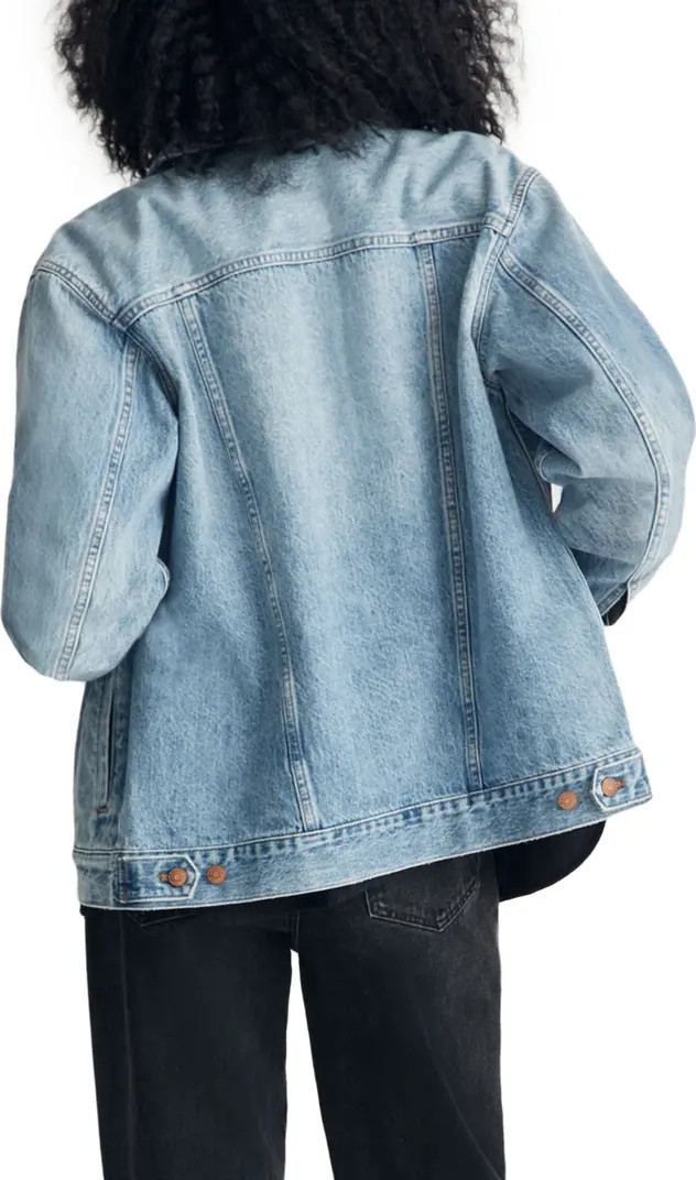 The Oversize Trucker Jean Jacket | Nordstrom