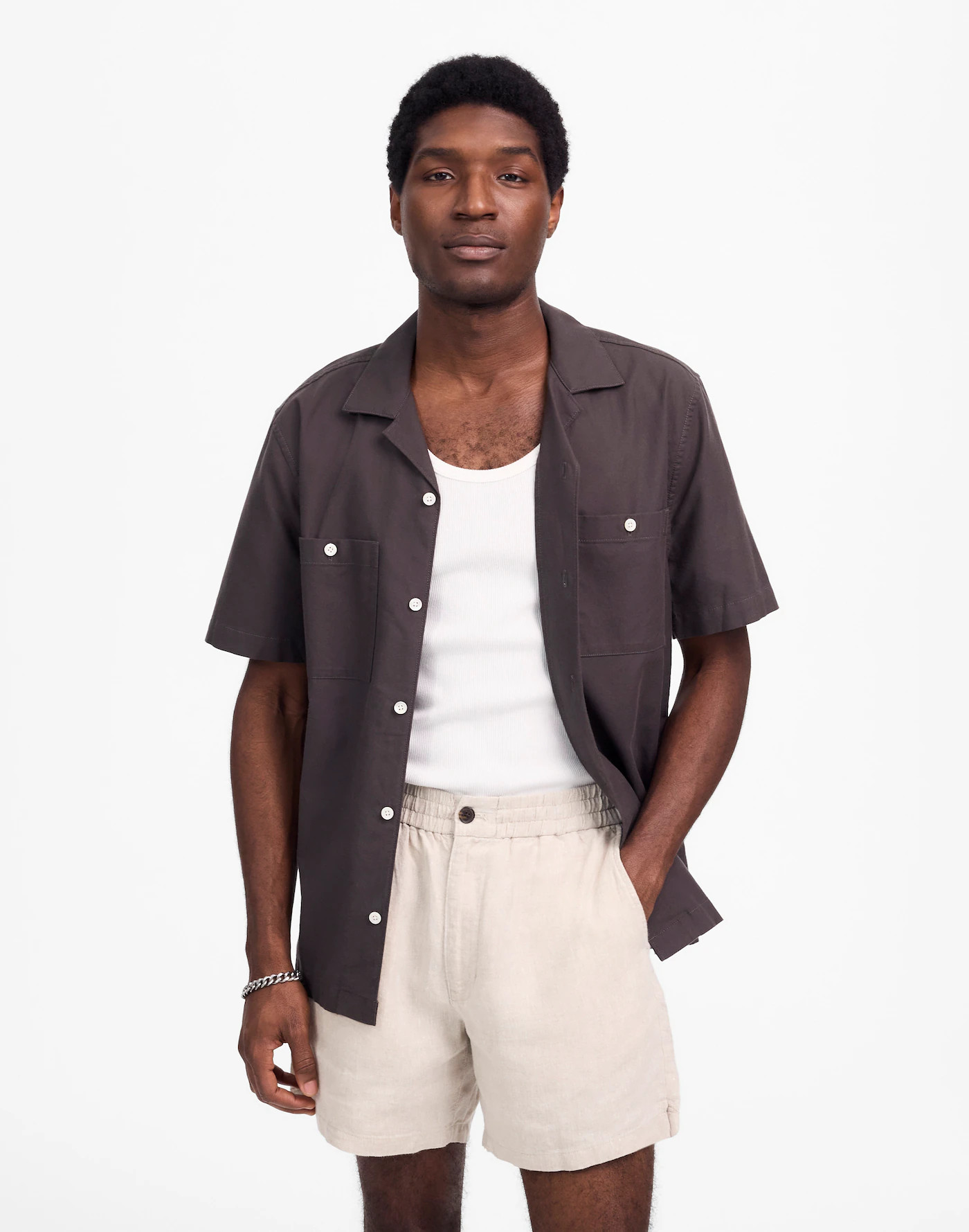 Everywear Short in Linen | Madewell | Madewell