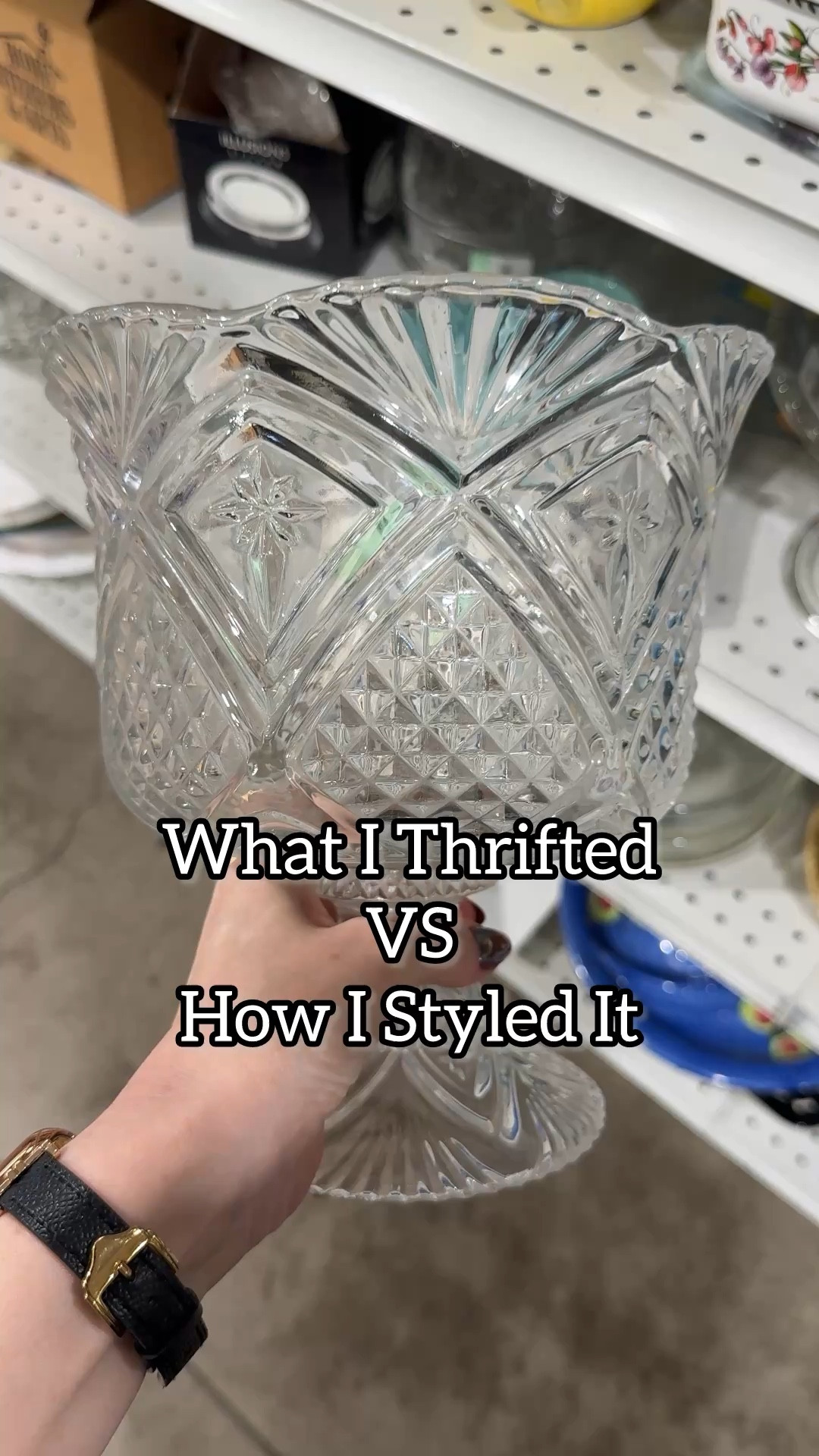 I never skip the glass aisle at the thrift store!! Linked these faux pomegranates here! I love these as well as my faux artichokes that I have on the coffee table 🥰
.
.
.
#vintagehome #thriftedhome #vintagedecor #thrifting #thriftshopping 

#LTKHome #LTKdayinmylife #LTKfoodie