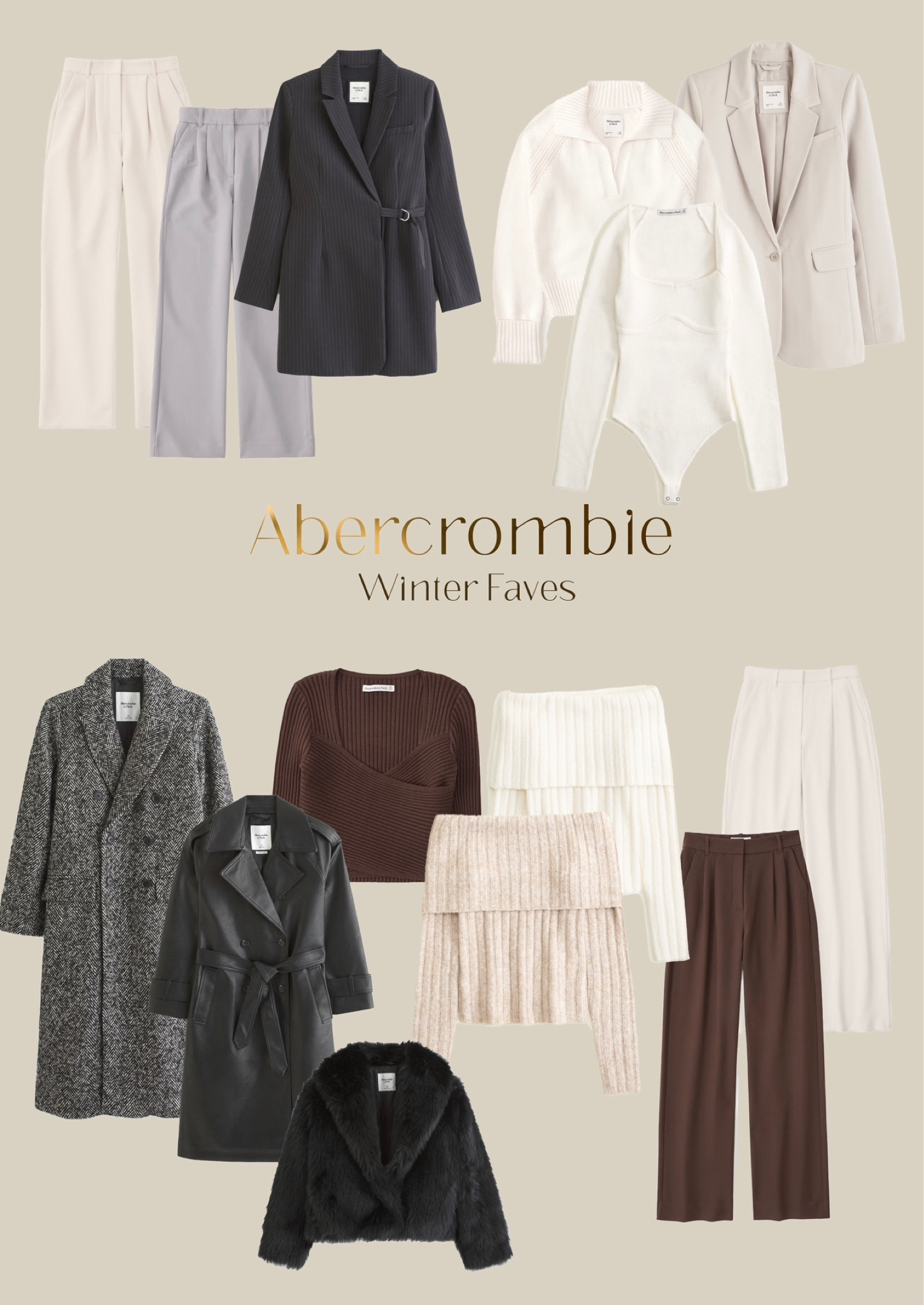 Seasonal Favourites from Abercrombie & Fitch 

#LTKworkwear #LTKSeasonal #LTKeurope