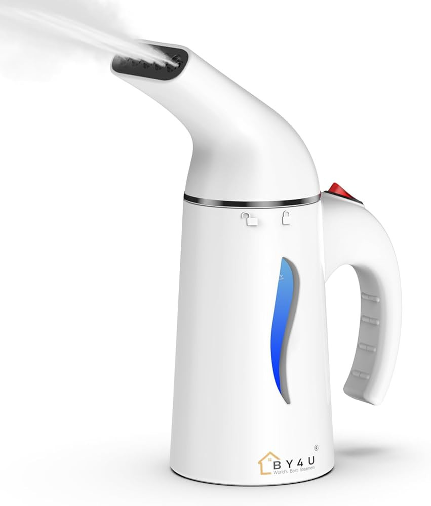 BY4U Handheld Steamer for Clothes Handheld Clothing Steamer for Garment Powerful Steamer Wrinkle ... | Amazon (US)