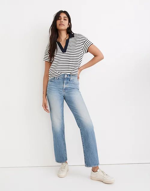 The Mid-Rise Perfect Vintage Straight Jean in Brandford Wash | Madewell