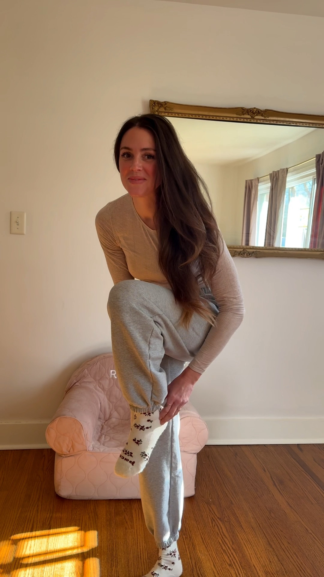 Sweatpants and a buttery soft long sleeve shirt you’ll want to live in this winter ✌🏼❄️ also the lip stain i am using right now is the tint “lovely.” 

#LTKootd #LTKmomlife #LTKSeasonal