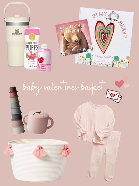 valentines basket for baby 💓 used mostly items we already had! 

#LTKkids #LTKbump #LTKbaby
