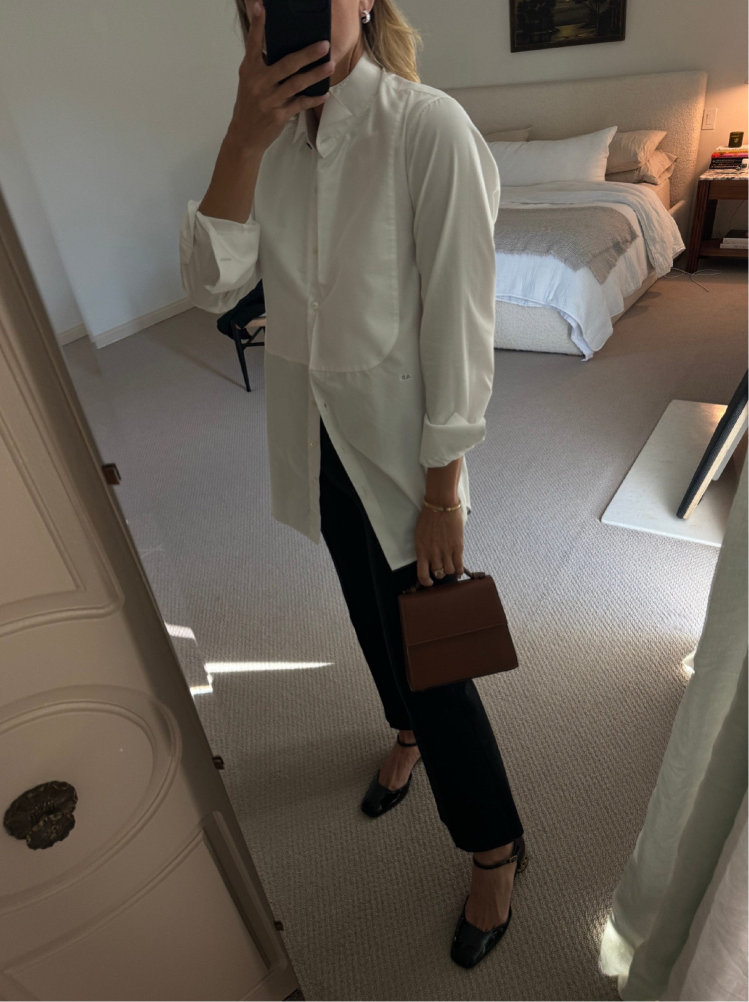 Look from this weekend- Top is Chava but couldn’t be linked. 